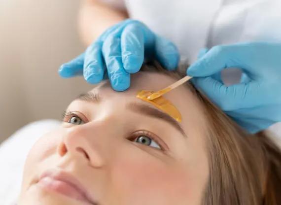 Hair removal waxing service