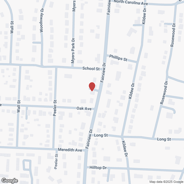 Map showing the studio location
